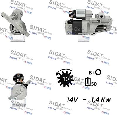 Fispa S12HT0627A2 - Starter car-mod.net