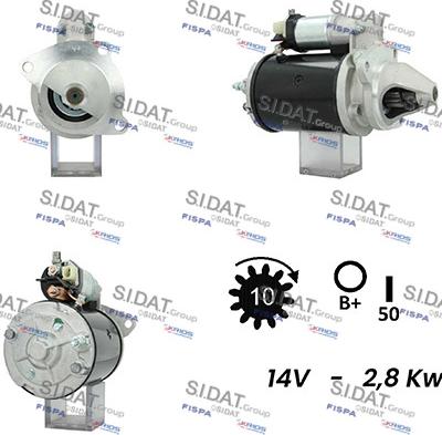 Fispa S12LU0380A2 - Starter car-mod.net