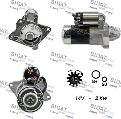 Fispa S12MH0021A2 - Starter car-mod.net