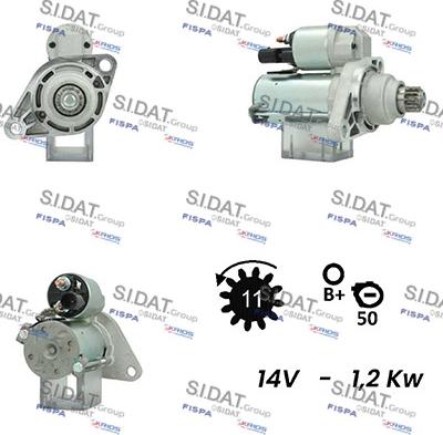 Fispa S12VA0632A2 - Starter car-mod.net
