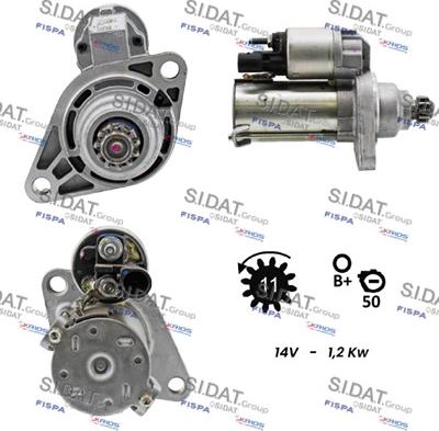 Fispa S12VA0632 - Starter car-mod.net
