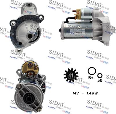 Fispa S12VA0005A2 - Starter car-mod.net