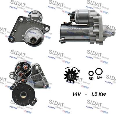 Fispa S12VA0014A2 - Starter car-mod.net