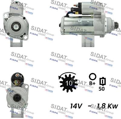 Fispa S12VA0027A2 - Starter car-mod.net