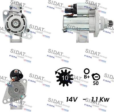 Fispa S12VA0072 - Starter car-mod.net