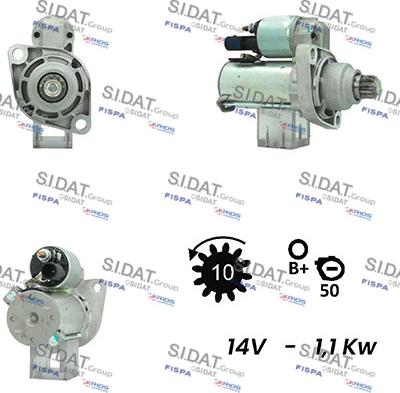 Fispa S12VA0144 - Starter car-mod.net