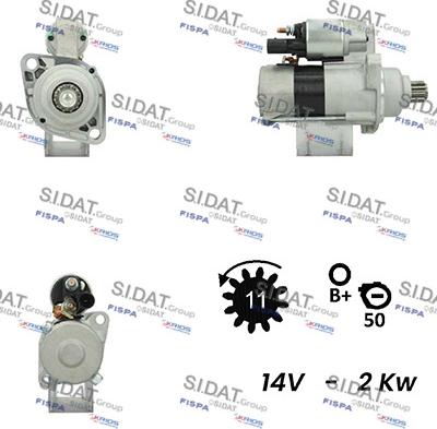 Fispa S12VA0143 - Starter car-mod.net