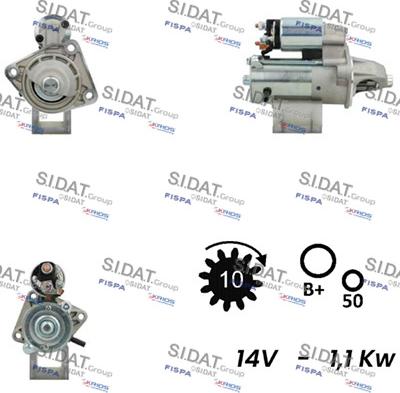 Fispa S12VS0022 - Starter car-mod.net