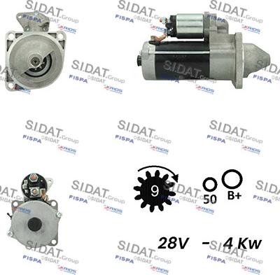 Fispa S24BH0045A2 - Starter car-mod.net