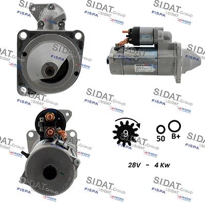 Fispa S24BH0045 - Starter car-mod.net