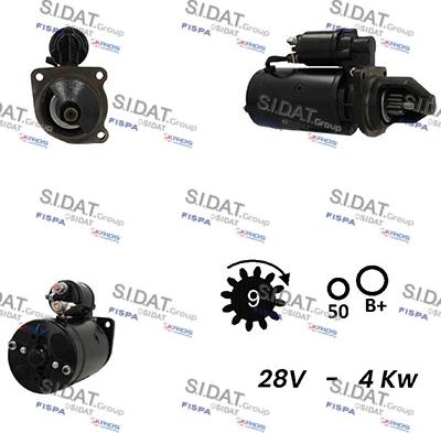 Fispa S24BH0087A2 - Starter car-mod.net