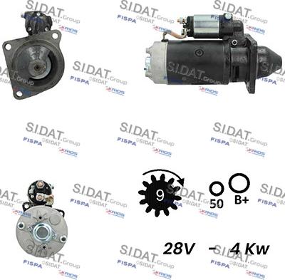 Fispa S24BH0037A2 - Starter car-mod.net