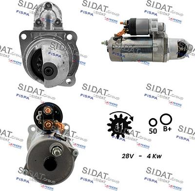 Fispa S24BH0107 - Starter car-mod.net