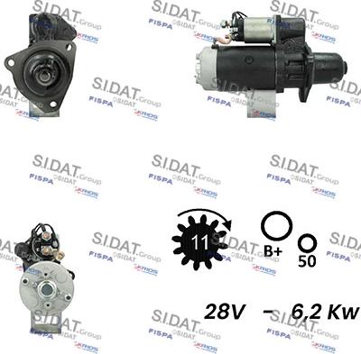 Fispa S24BH0112A2 - Starter car-mod.net