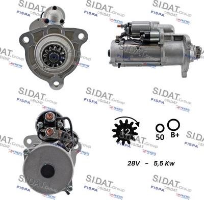 Fispa S24BH0123A2 - Starter car-mod.net
