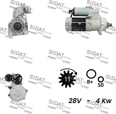 Fispa S24DR0070A2 - Starter car-mod.net