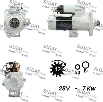 Fispa S24MH0071 - Starter car-mod.net