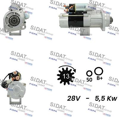 Fispa S24MH0072A2 - Starter car-mod.net