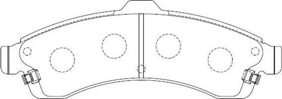 FIT FP0882 - Brake Pad Set, disc brake car-mod.net