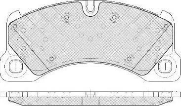 4U Autoparts 22472PR - Brake Pad Set, disc brake car-mod.net
