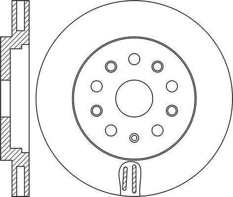 Dynamatrix DBD1504 - Brake Disc car-mod.net