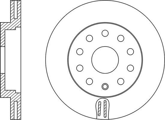 FIT FR0484V - Brake Disc car-mod.net