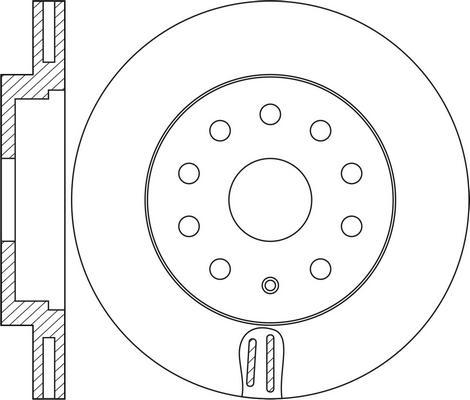 FIT FR0487V - Brake Disc car-mod.net
