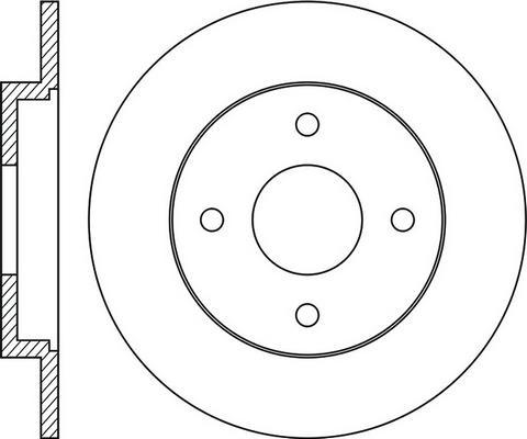 Alanko 10303954 - Brake Disc car-mod.net