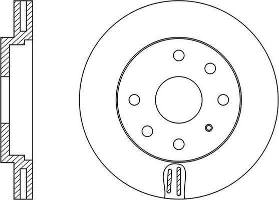 FIT FR0127V - Brake Disc car-mod.net