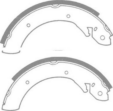 FIT FT1155 - Drum Brake Shoe Set car-mod.net