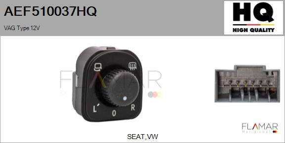 FLAMAR AEF510037HQ - Switch, mirror adjustment car-mod.net