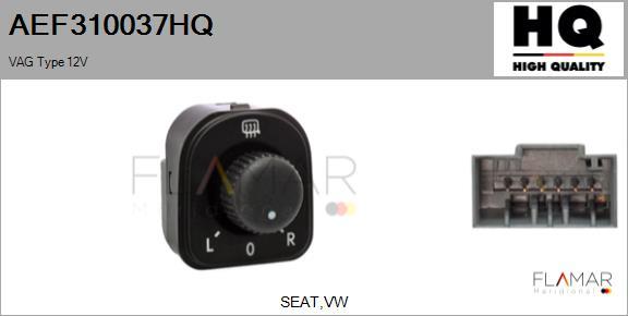 FLAMAR AEF310037HQ - Switch, mirror adjustment car-mod.net