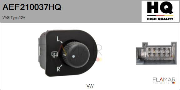 FLAMAR AEF210037HQ - Switch, mirror adjustment car-mod.net