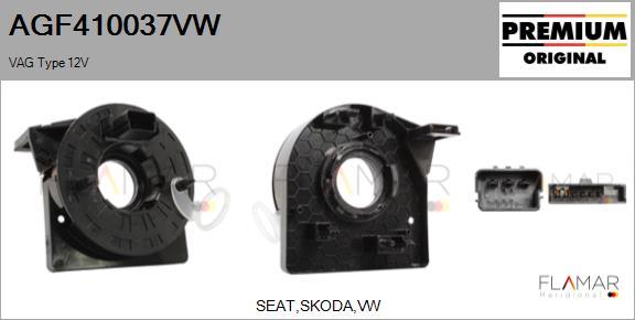 FLAMAR AGF410037VW
 - Clockspring, airbag car-mod.net