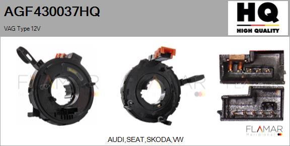 FLAMAR AGF430037HQ - Clockspring, airbag car-mod.net