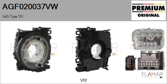 FLAMAR AGF020037VW
 - Clockspring, airbag car-mod.net