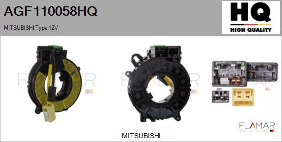 FLAMAR AGF110058HQ - Clockspring, airbag car-mod.net