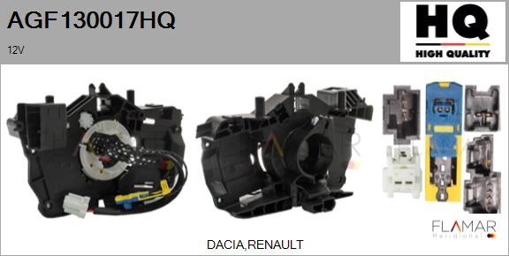 FLAMAR AGF130017HQ - Clockspring, airbag car-mod.net