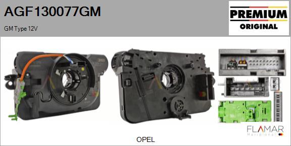 FLAMAR AGF130077GM
 - Clockspring, airbag car-mod.net