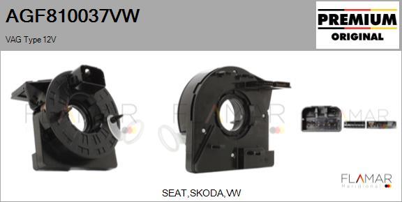 FLAMAR AGF810037VW
 - Clockspring, airbag car-mod.net