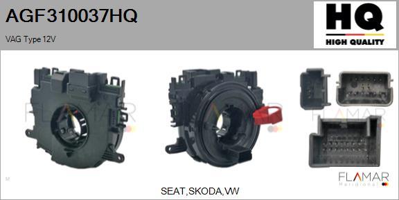 FLAMAR AGF310037HQ - Clockspring, airbag car-mod.net