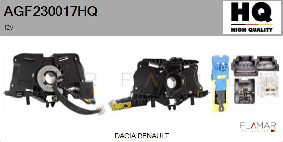 FLAMAR AGF230017HQ - Clockspring, airbag car-mod.net