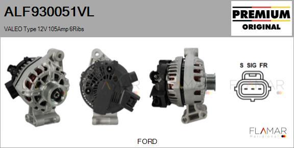 FLAMAR ALF930051VL - Alternator car-mod.net