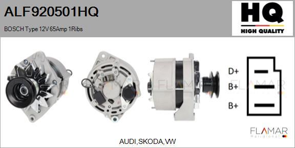 FLAMAR ALF920501HQ - Alternator car-mod.net