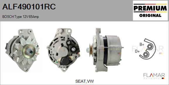 FLAMAR ALF490101RC - Alternator car-mod.net