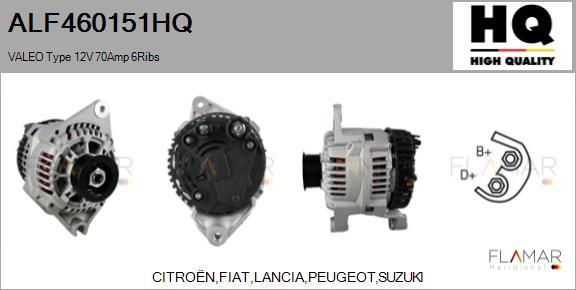 FLAMAR ALF460151HQ - Alternator car-mod.net