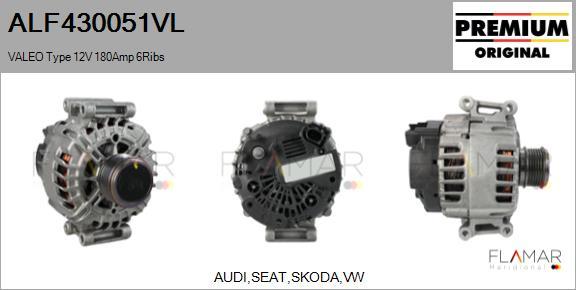 FLAMAR ALF430051VL - Alternator car-mod.net