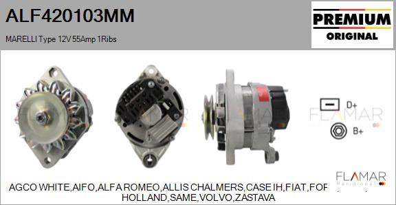FLAMAR ALF420103MM - Alternator car-mod.net