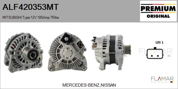 FLAMAR ALF420353MT - Alternator car-mod.net