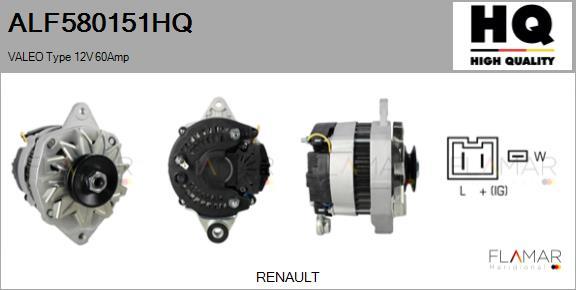 FLAMAR ALF580151HQ - Alternator car-mod.net
